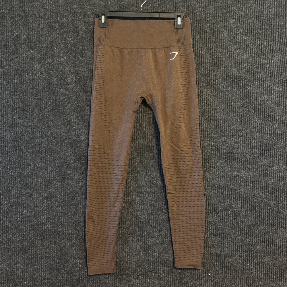 Gymshark Seamless Leggings Womens Medium Brown High Waisted